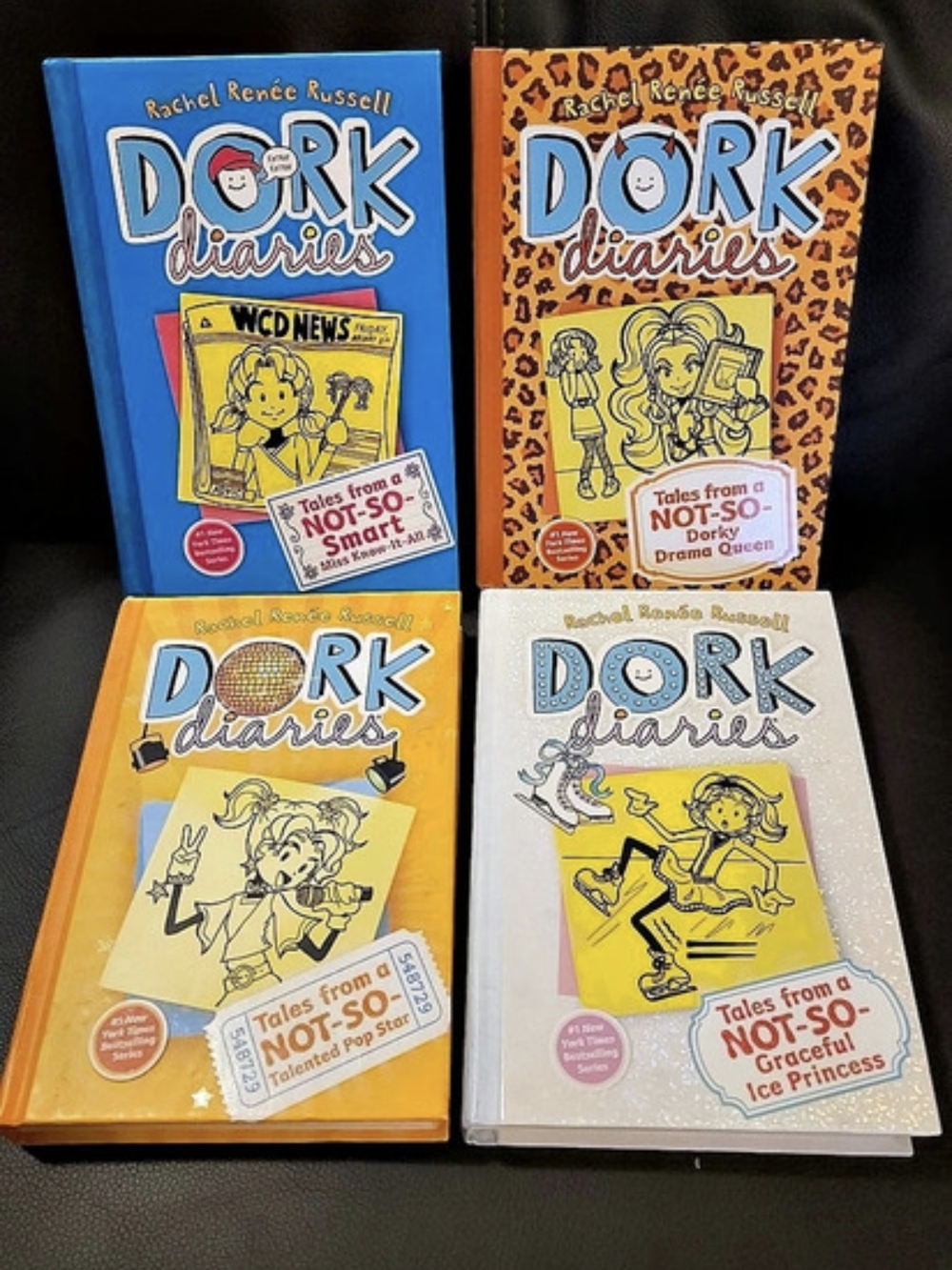 Dork Diaries Book Lot!  3, 4, 5 & 9!!!